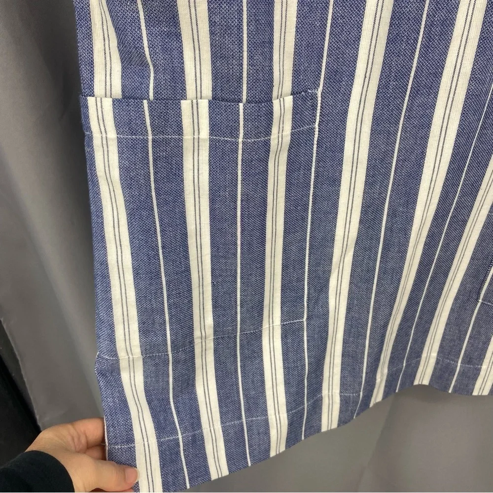 Tularosa x Revolve Warren Striped Tunic Mini Dress Blue White Sz Small‎ - Picture 5 of 8
